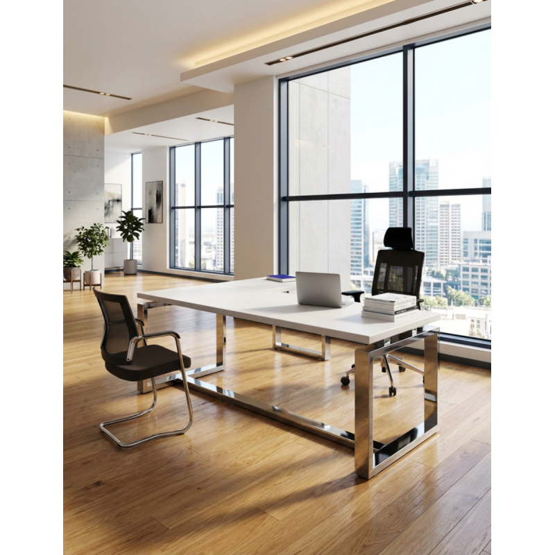 Mesa Dirección con Ala Estructural Volga de Euromof - Montiel