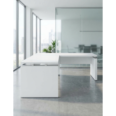 Mesa Dirección 180x90 cm. con Ala Loma de Euromof - Montiel