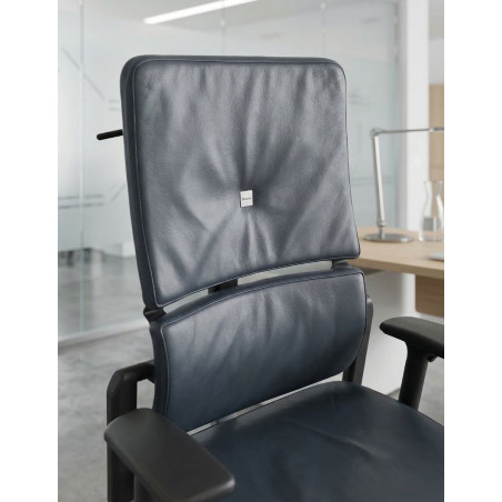 Silla Oficina Azul con Perchero Please 2 de Steelcase - Montiel