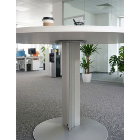 Mesa Oficina Blanca Redonda Ø120 cm. de Actiu - Montiel