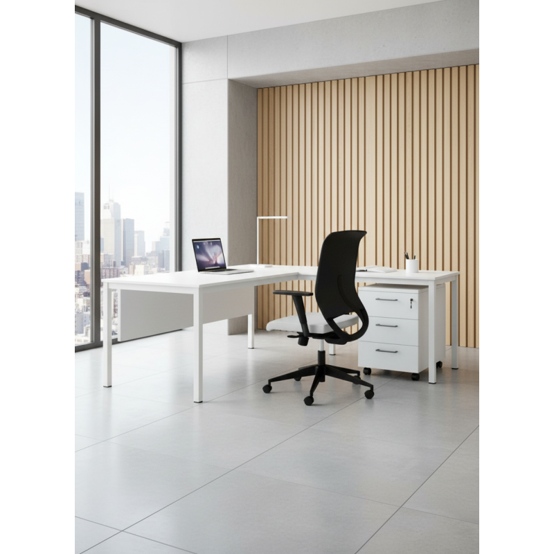 ▷ Escritorio en L Serie ECO de Ismobel - Oficinas Montiel