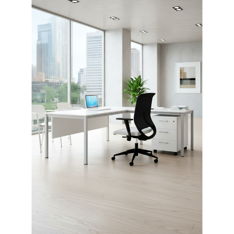 ▷ Escritorio en L Serie ECO de Ismobel - Oficinas Montiel