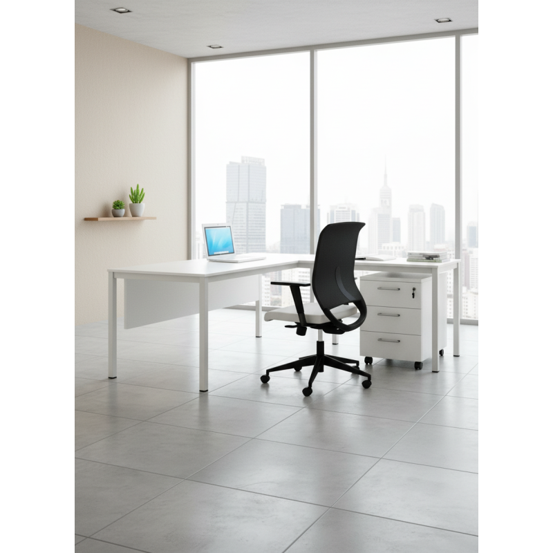 ▷ Escritorio en L Serie ECO de Ismobel - Oficinas Montiel