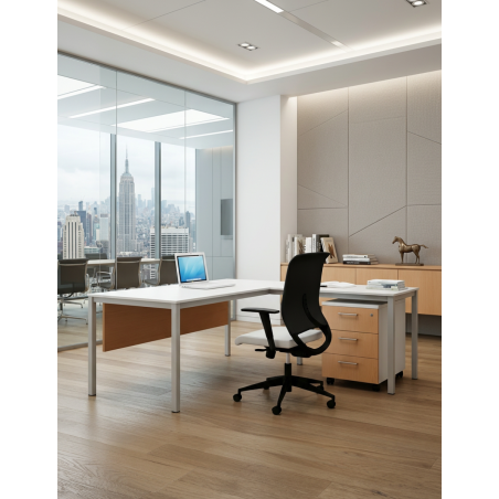 ▷ Escritorio en L Serie ECO de Ismobel - Oficinas Montiel