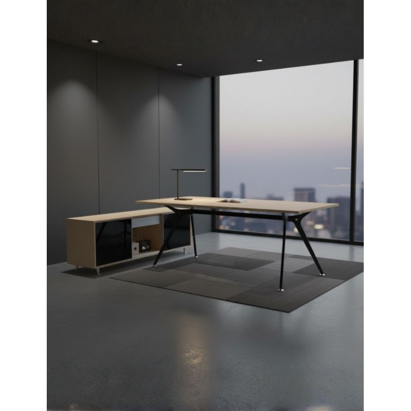 Mesa de Dirección con apoyo en Block ARKITEK | Montiel