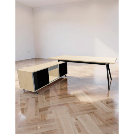 Mesa de Dirección con apoyo en Block ARKITEK | Montiel