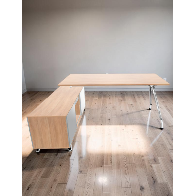 Mesa de Dirección con apoyo en Block ARKITEK | Montiel