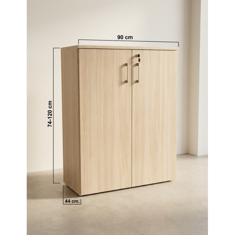 Armario Oficina Madera con Llave de Herpesa - Montiel