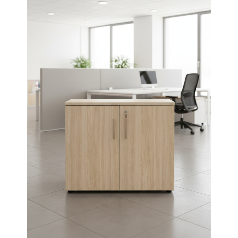 Armario Oficina Madera con Llave de Herpesa - Montiel