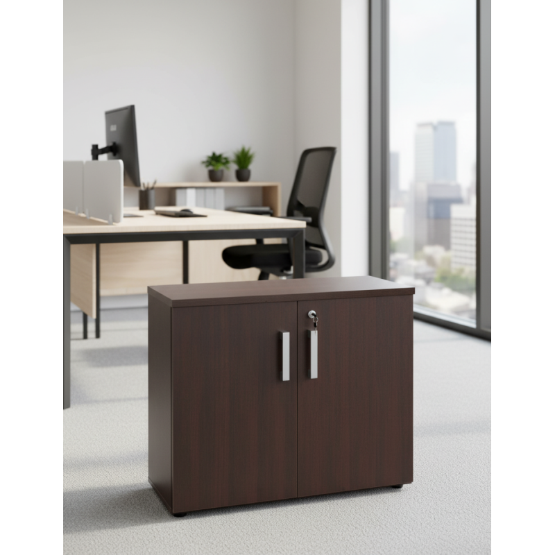 Armario Oficina Madera con Llave de Herpesa - Montiel