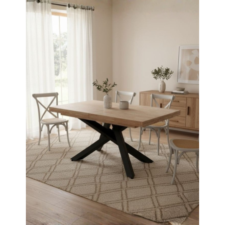 Mesa Extensible de Comedor Xena 160 cm. - Montiel