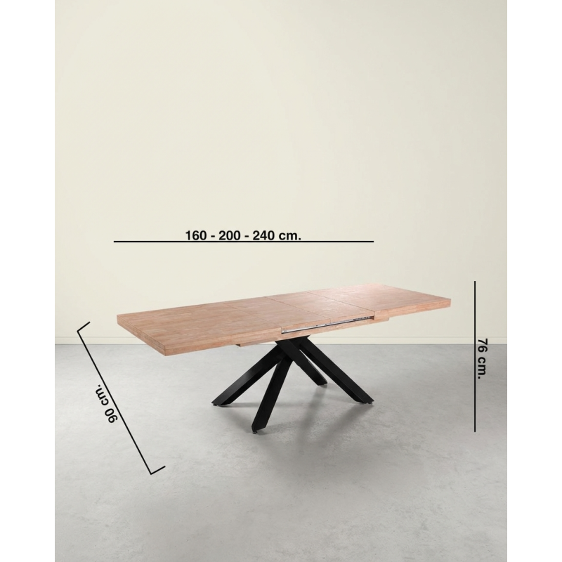 Mesa Extensible de Comedor Axen 160 cm. - Montiel