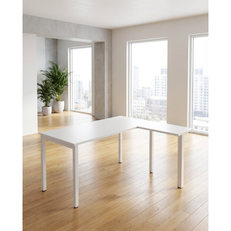 Mesa Blanca con Ala mod. Atrani de Artexport - Montiel