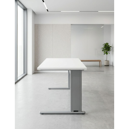 Escritorio Oficina Blanco 160x76 cm. MM1804 de Montiel
