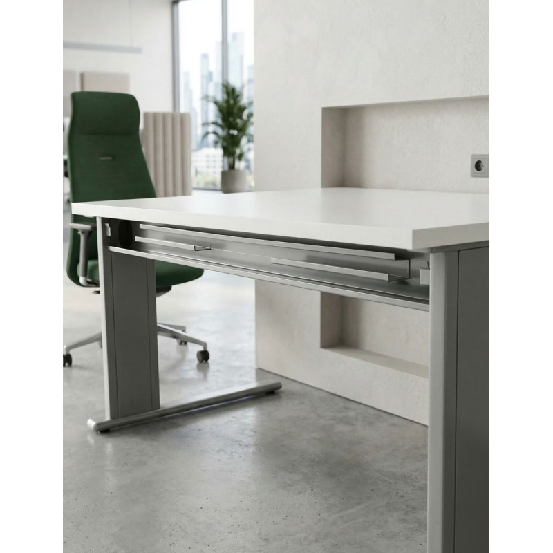 Escritorio Oficina Blanco 160x76 cm. MM1804 de Montiel