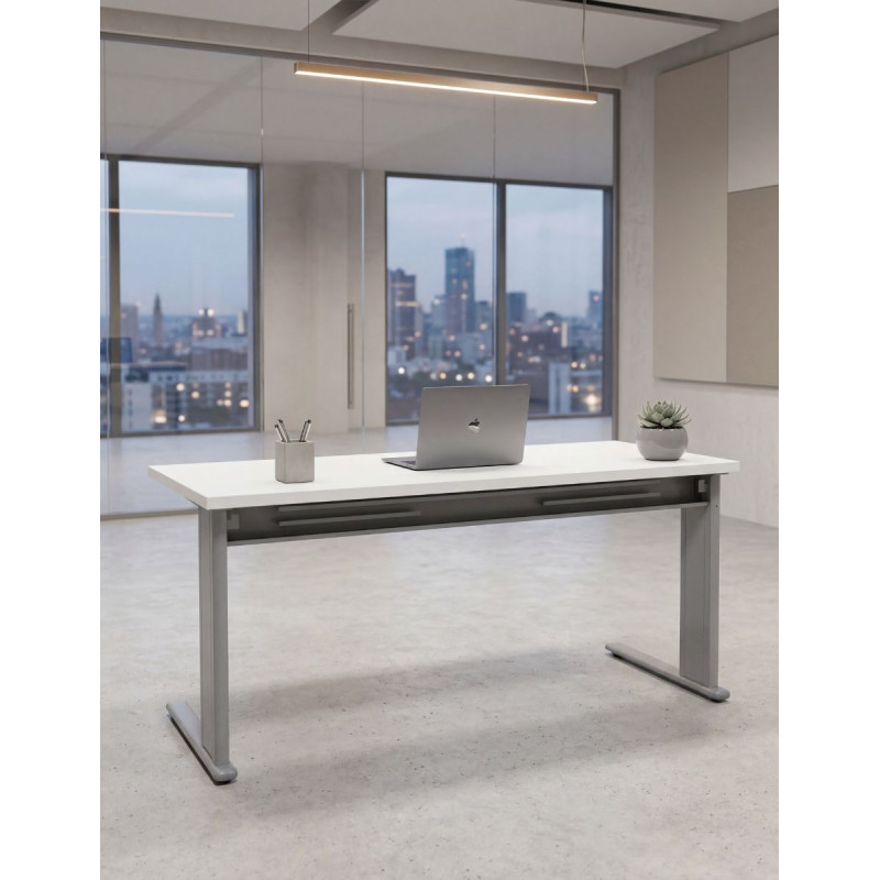 Escritorio Oficina Blanco 160x76 cm. MM1804 de Montiel