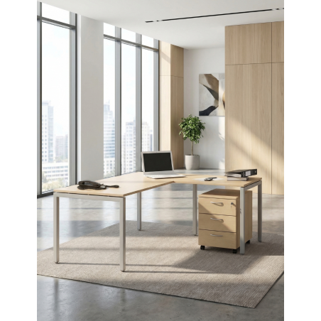 Mesa con Ala Oficina mod. Cagliari de Artexport - Montiel