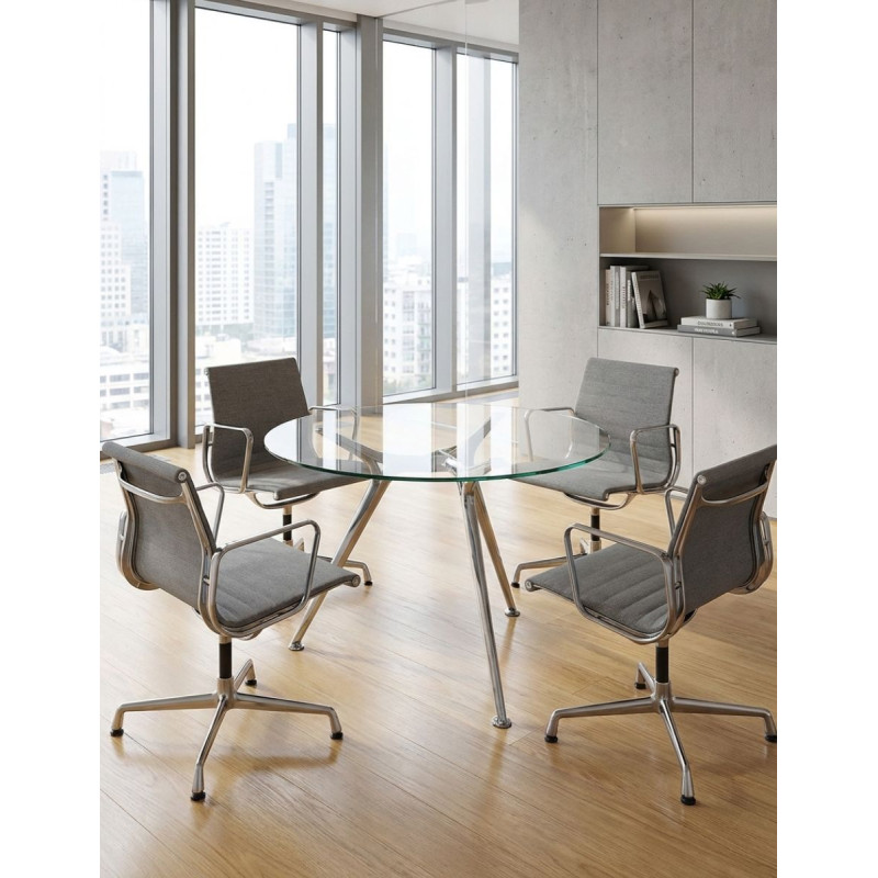 Mesa Reuniones Cristal Arkitek de Actiu - Montiel