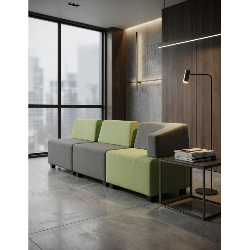 Sofá Modular 3 Plazas de Steelcase - Montiel