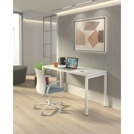 Mesa Blanca Oficina mod. Atrani de Artexport - Montiel