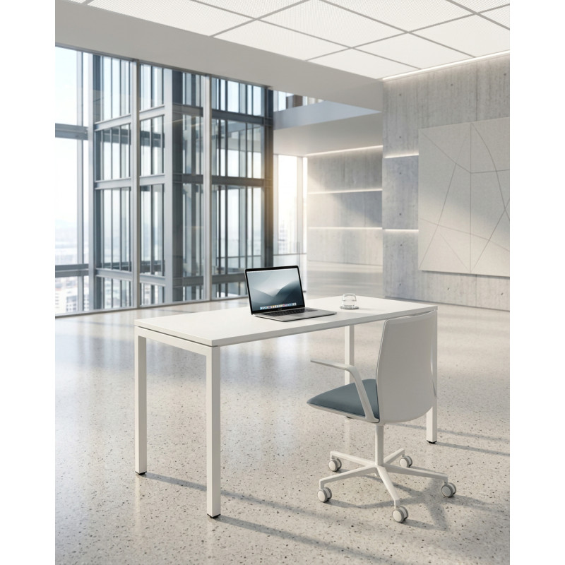 Mesa Blanca Oficina mod. Atrani de Artexport - Montiel