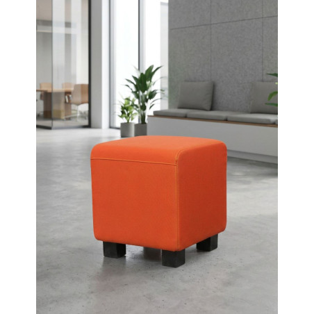 Puff de Recepción Oficina Naranja de Steelcase - Montiel