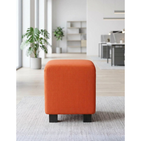 Puff de Recepción Oficina Naranja de Steelcase - Montiel