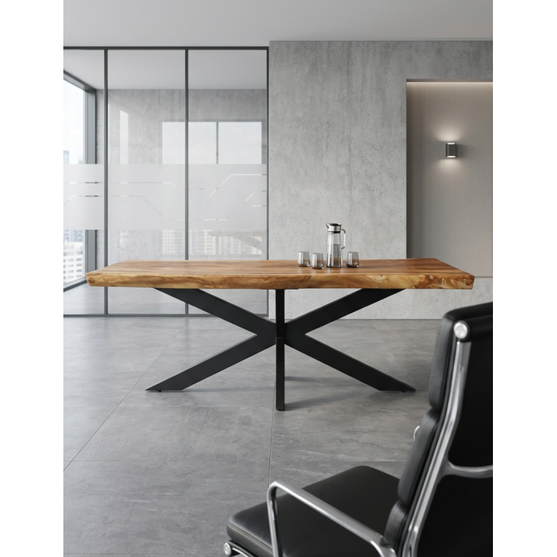 Mesa Suar 200x90 cm. de Madera Maciza - Montiel