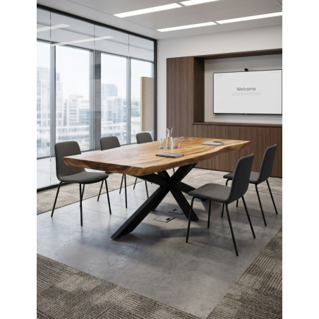 Mesa Suar 200x90 cm. de Madera Maciza - Montiel