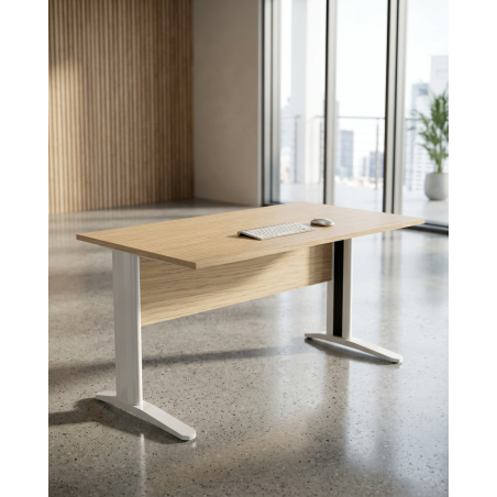 Mesa Escritorio con Faldón Mod. Palermo de Artexport - Montiel