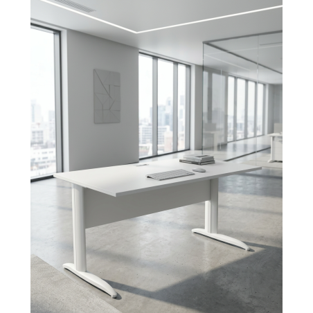 Mesa Escritorio con Faldón Mod. Palermo de Artexport - Montiel