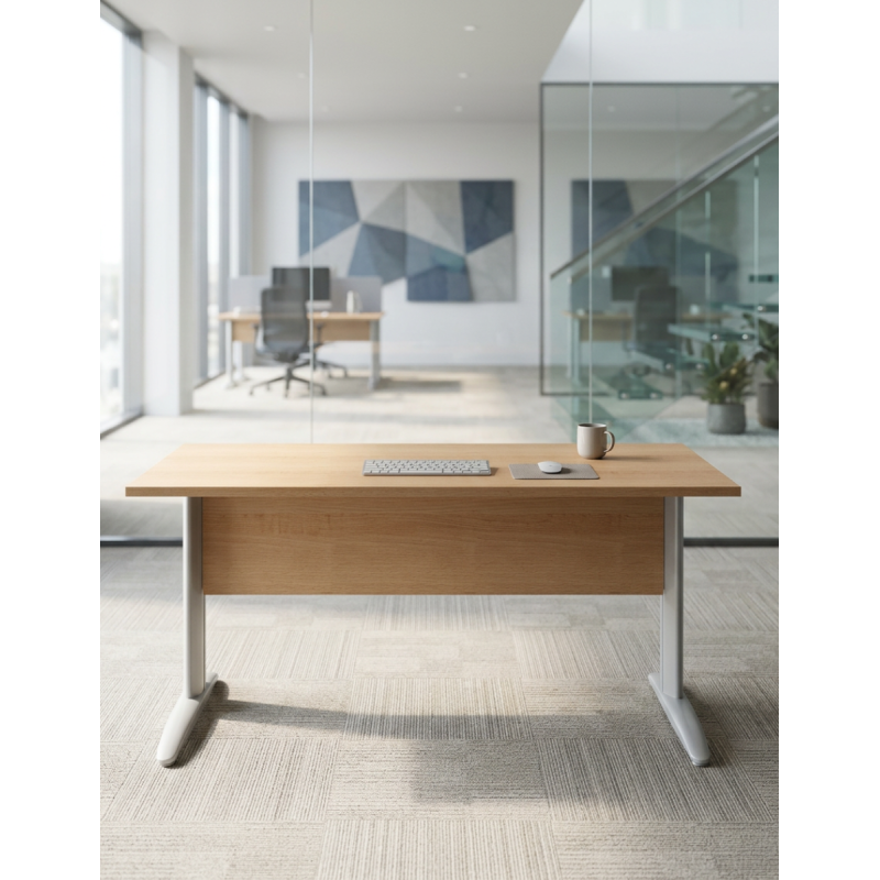 Mesa Escritorio con Faldón Mod. Palermo de Artexport - Montiel