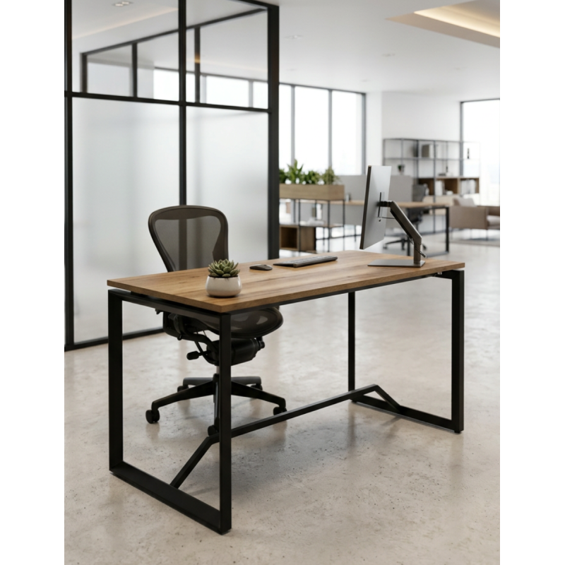 Mesa Alta Madera Oficina Star de Mobel Línea - Montiel