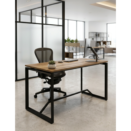 Mesa Alta Madera Oficina Star de Mobel Línea - Montiel