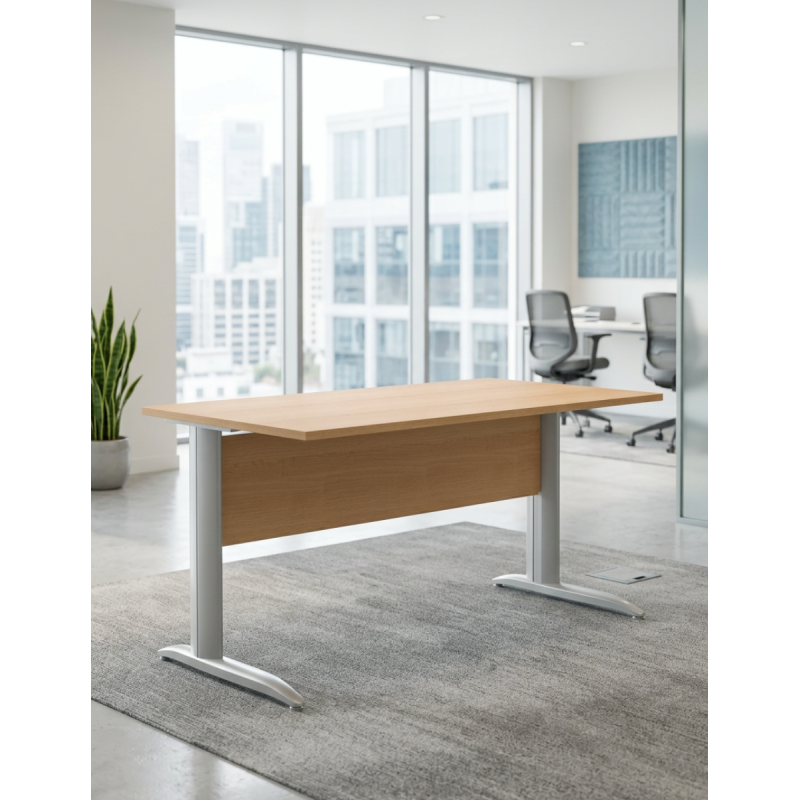 Mesa Escritorio con Faldón Mod. Palermo de Artexport - Montiel