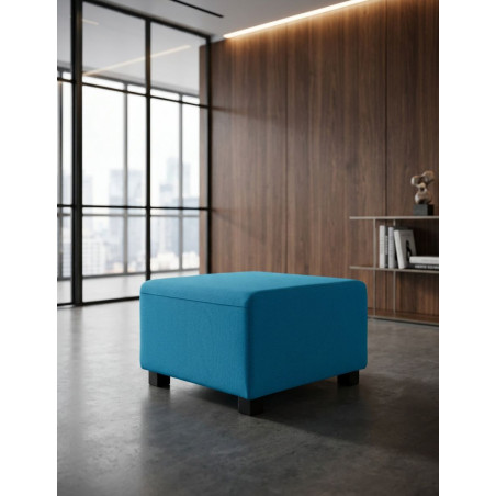 Puff Oficina Ancho en Azul de Steelcase - Montiel