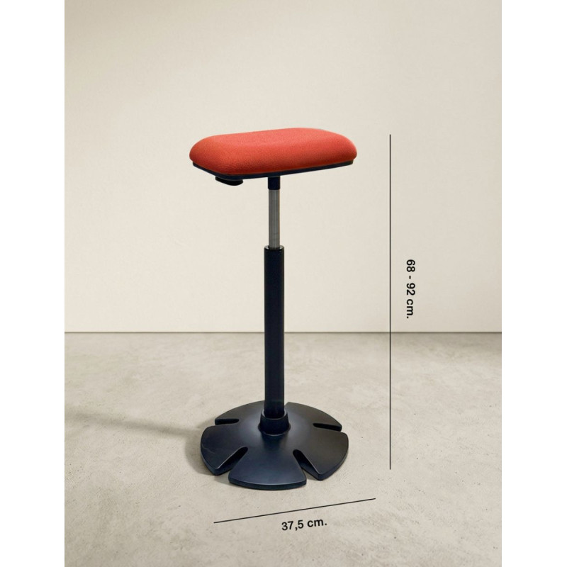 Taburete Naranja B-Free Sit Sand de Steelcase - Montiel