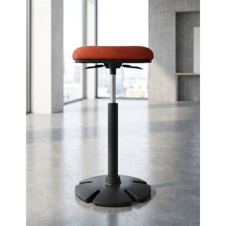 Taburete Naranja B-Free Sit Sand de Steelcase - Montiel