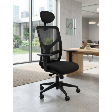 Silla Ergonómica Charles Malla de Kunna - Montiel