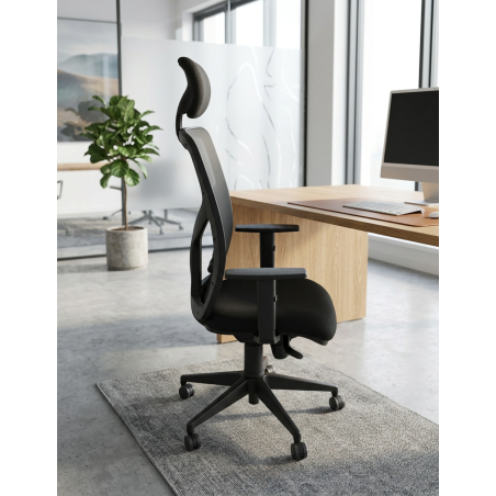 Silla Ergonómica Charles Malla de Kunna - Montiel