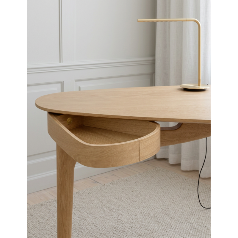 Duende Desk de Umage | Escritorio de diseño de acabado oak