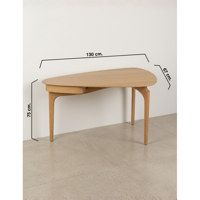 Duende Desk de Umage | Escritorio de diseño de acabado oak
