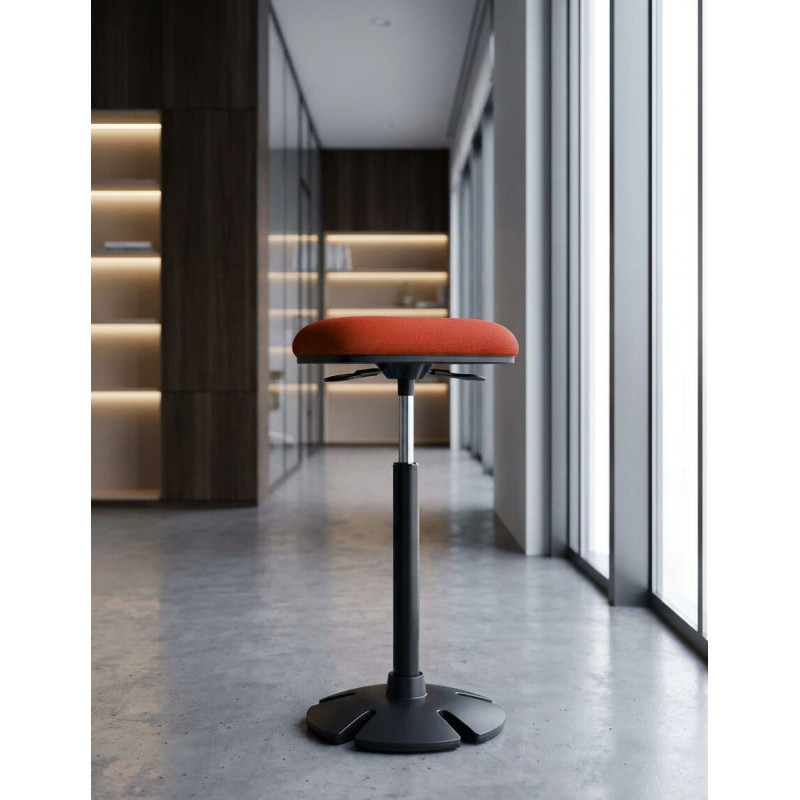 Taburete Naranja B-Free Sit Sand de Steelcase - Montiel