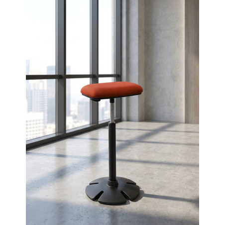 Taburete Naranja B-Free Sit Sand de Steelcase - Montiel