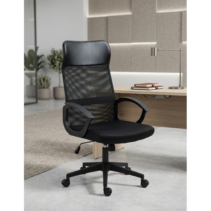 Sillón Dirección Giratorio Negro de Grupo SDM - Montiel