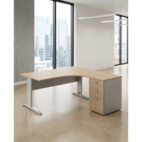 Escritorio con cajones Tono T2 de Mobel Línea - Montiel