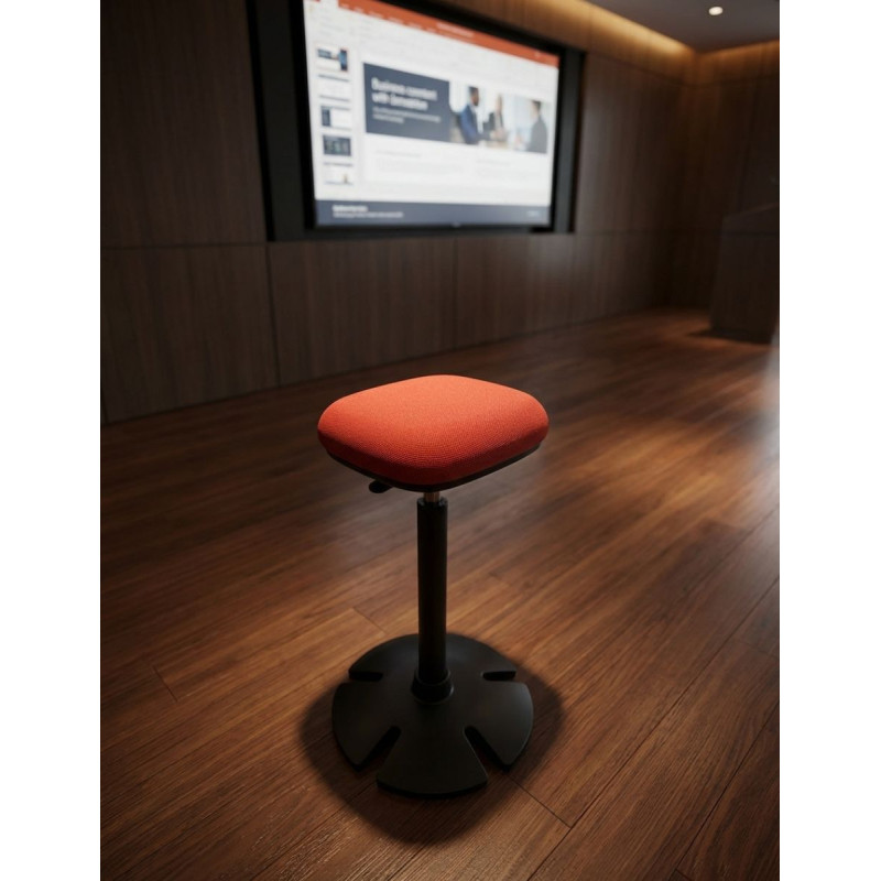 Taburete Naranja B-Free Sit Sand de Steelcase - Montiel