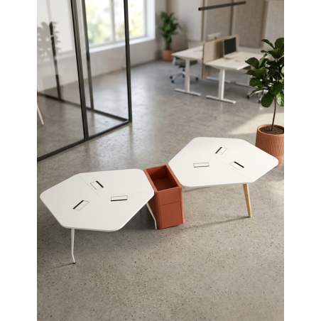 Multipuesto Oficina Conic de Dynamobel - Montiel