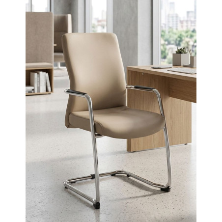 ▷ Silla Confidente Creta de Mobel Linea - Oficinas Montiel