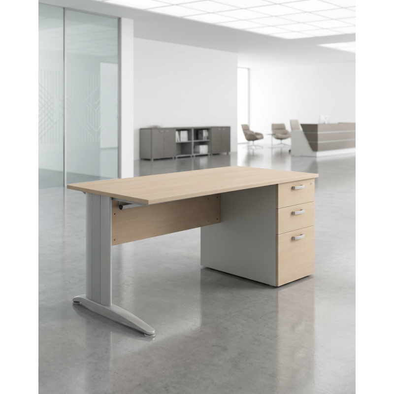 Mesa Oficina con cajones Sigma de Mobel Línea - Montiel